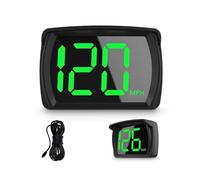 Cvoepobey VelocíMetro GPS Hud para AutomóVil, Pantalla Frontal para AutomóViles con Velocidad, Mph, USB Conecta y Reproduce, Adecuado para Todos los AutomóViles