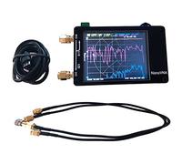 Cvoepobey VNA 2.8 Pulgadas LCD HF VHF UHF UV Vector Network Analyzer 50KHz - 900MHz Analizador de Antena BateríA Incorporada