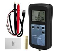 Cvoepobey YR1035+ Probador de Resistencia Interna de Batería de Litio de 4 Cables, Ohmímetro Interno de Batería de 100 V para Batería de Iones de Litio Ni- Ni-CD, B