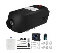 CVPX Calentador de estacionamiento diésel portátil de 2000 W, 12/24 V, 2 kW, Ajuste automático de altitud, Calentador de Aire diésel Calentador Coche