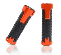 CVPX Puños de Motocicleta Manillar Universal para Motocicleta Kawasaki Ninja 250R 300 ER6 650 ZX6 ZX7 ZX9 ZX10 ZX12 ZX14 Z650 de 7/8'' y 22 mm. Puño de Manillar Moto(Orange)