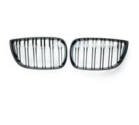 CVPX Rejillas Frontales de radiador Par de Parrillas Delanteras Tipo riñón para BMW E81 E87 2004-2007 M Sport pre-Facelift, Parrillas de Carreras, ABS automático.