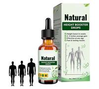 Cvreoz - Gotas de refuerzo de altura natural, suplemento de crecimiento de altura de 30 ml, suplemento de refuerzo de altura para el crecimiento óseo de adolescentes, cuidado más alto, aceite de