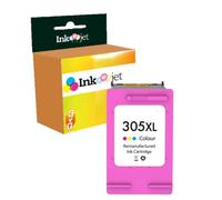 CVT - 305 XL Cartucho Tinta Compatible con HP 305 305XL Color para DeskJet 2710 2720 2721 2722 2723 2724 4110e DeskJet Plus 4120, Envy 6010 6020e 6022, Envy Pro 6420 6422 6430 6432