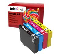 CVT - 604XL Pack 4 Cartuchos de Tinta Compatibles con 604 XL para Epson Expression Home XP-2200 XP-2205 XP-3200 XP-3205 XP-4200 XP-4205, Workforce WF-2910 WF-2930 WF-2935 WF-2950