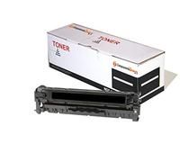 CVT - Compatible CB540A 125A Negro para HP LaserJet CM1312 CP1215 CP1217 CP1514n CP1515n CP1518ni