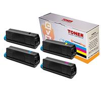 CVT - Compatible Pack 4X Toner Oki C5100 / C5200 / C5400 / C5250 / C5450 / C3100 / C3200