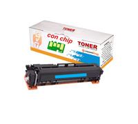 HP Cartucho de tóner compatible 207A/207X (W2211A/W2211X) para M255/M282/M283 Azul