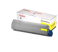CVT CompraVentaToner - Toner Compatible Oki C823 / C833 / C843 Amarillo 46471101