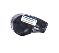 CVT - Etiquetas de nylon (SIN CHIP) compatible para Brady BMP21 Negro/Blanco M21-500-499-TB para impresoras matricial Bmp21-plus, BMP21, PaL, LABPaL, Bmp21-Lab