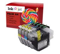 CVT - LC-427XL / LC427XLVAL Pack de 4 Cartuchos de Tinta Compatible con Brother HL J6010DW, MFC J5955DW, MFC J6955DW, MFC J6957DW, MFC J6959DW