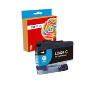 CVT - LC424 Cartucho De Tinta Reemplazo LC424C Cyan Compatible con Brother DCP J1200W DCP J1200WE