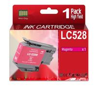 CVT - LC528 Cartucho de Tinta LC-528 Compatible con Brother MFC-J6760DW MFC-J6960DW MFC-J6975DW MFC-J6977DW (Magenta)