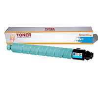 CVT - MP C306 / MP C307 / MP C406 / MP C407 Toner genérico Reemplazo Compatible con Ricoh Aficio 842095, 842096, 842097, 842098 (Cyan)