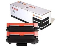 CVT - Pack 2 Toner compatibles TN2420 TN 2420 para Brother DCP L2510D, DCP L2530DW, HL L2310D, L2350DN, L2370DN, L2375DW, MFC L2710DN, L2730DW, L2750DW