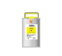 CVT - Tinta Compatible con T9734, Color Amarillo para Epson Workforce Pro WF-C860, WF-C869