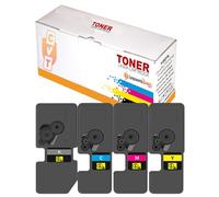 CVT - TK5480 / TK-5480 Cartuchos de Toner compatibles con Kyocera ECOSYS MA2101 / PA2101 (Multicolor)