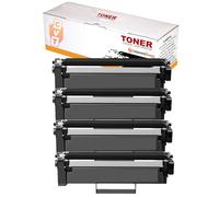 CVT - TN1150 / TN-1150 Negro Toner Compatible con Brother DCP-L1640W, HL-L1240W, DCP-L1660W, HL-1242W, HL-1242WXL, DCP-L1642W y DCP-L1642WXL (4 Unidades)