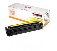 CVT - Toner Compatible CB542A / CE322A / CF212A Amarillo - Reemplaza HP 125A / 128A / 131A