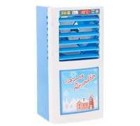 CVUTOVO 1 Pieza Juguete Simulado de Aire Acondicionado para Mini Electrodoméstico Educativo para rol y Fiestas Sin Batería Diseño Azul y Blanco Aleatorio