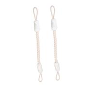 CVUTOVO 2 piezas Protector de Puerta para Seguridad Infantil y Mascotas Tope Antipinchazos para Puertas Interiores y Exteriores Instalación Rápida y Eficaz Color Blanco