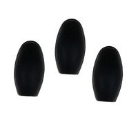 CVUTOVO 3 piezas Protector Lateral para Saxofón Funda de Silicona Cojines Profesionales para Teclas Palma Fácil Instalación Reemplazo Duradero