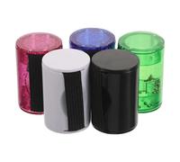 CVUTOVO 5 maracas rítmicas: instrumento de percusión de mandolina - maracas de arena para fiestas, conciertos, bodas, clases musicales y espectáculos.