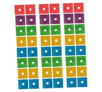 CVUTOVO 50Piezas Juguete de Madera para Morder para Pájaros de Bloques de Madera DIY para y Periquitos Promueven el Desarrollo y Reducen el Aburrimiento