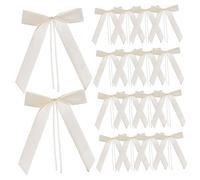 CVUTOVO 60 Piezas Decorativos para Bodas de Cinta de Adornos para Espejos y Manijas de Puertas Decoración de Coches de Boda Reutilizables y