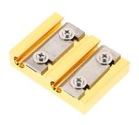 CVUTOVO Afeitadora de Carretes Corte Ajustable para Violín de Doble Agujero, Herramienta de Latón y Acero y Precisión para Luthiers en Reparación