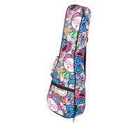 CVUTOVO Bolsa para Ukelele de 21 Pulgadas Correa de Hombro, Material Plástico Ligero, Diseño Acolchado y Conveniente para Transportar Ukulele o Guitarra