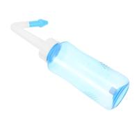 CVUTOVO Botella de Enjuague Nasal Portátil de 300 Ml Sistema de Enjuague a Presión para Limpieza Nasal Eficaz en Adultos
