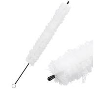 CVUTOVO Cepillo Limpiador Flauta Profesional de Algodón con Mango Ergonómico para Interior Instrumentos Musicales Accesorio Ligero y Eficaz para Mantenimiento Escolar y Conciertos