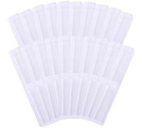 CVUTOVO Estuches Transparentes Ligeros y Portátiles para Bolígrafos 20 de Plástico Diseño Simple y Elegante Ideales para Uso en Casa o Negocio