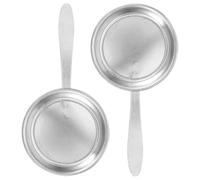 CVUTOVO Extintor de Llama con Mango Largo de Acero Inoxidable de Vela 2 Piezas Diseño Elegante y Simple, Tapa para Apagar Velas de Forma Segura y Varios Estilos y Varios Estilos