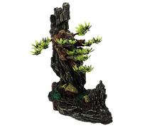 CVUTOVO Figurita Decorativa De Planta para Terrario Adorno Simulado De Ramas para Hábitat De Reptiles y Dragones Barbudos Accesorios para Acuarios y Tanques
