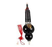 CVUTOVO Hulusi De Resina c Clave Instrumento Musical De Estilo Chino Para Principiantes Con Estuche De Almacenamiento Instrumento De Viento Chino