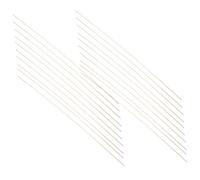 CVUTOVO Juego de 20 varillas para hacer cometas, tiras flexibles para manualidades, marco de soporte ligero para principiantes, piezas de cometas para desarrollo de habilidades