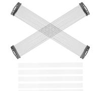 CVUTOVO Juego de alambres y correas para caja de jazz, banda/cinturón de fijación firme, 13 x 2,2", 20 hebras, para percusionistas profesionales, uso en conjunto y reparación de instrumentos.