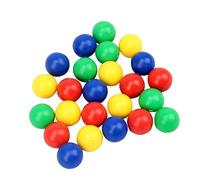 CVUTOVO Juego De Cuentas De Colores para e Hijos 24 Piezas Juego De Mesa Interactivo Material Plástico Ecológico Adecuado para Enseñar Colores y Creatividad para Actividades Familiares