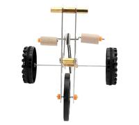 CVUTOVO Juguete De Entrenamiento para Loros y Pájaros Bicicleta Creativa Ligero y Portátil Tamaño Razonable Desarrollo Inteligencia para Mascotas Aves