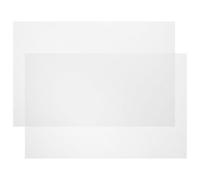 CVUTOVO Lámina Lenticular Transparente Ondulada 2 Piezas 30x20 Cm para Accesorios de Ilusión y Trucos de Invisibilidad Profesionales, Tablero Plástico Durable para Espectáculos y