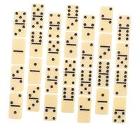 CVUTOVO Mesa Clásico Dominoes Set Duradero para Adultos y Juego de Mesa para Fiesta y Reunión Entretenido y Portátil