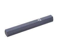 CVUTOVO Mezuzah de Aluminio con Adhesivo sin Taladro para Decoración de Puerta Soporte Tradicional para Pergamino Judaica Símbolo de Bendición y Tradición Judía para Hogar