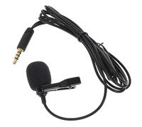 CVUTOVO Micrófono De Solapa Profesional Versátil Clip Portátil para Móvil y Cámara para Grabación Entrevistas y Transmisiones Alta Durabilidad y Fácil Uso