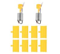 CVUTOVO Mini Generador Portátil de Viento Vertical 2 Piezas de Alta Eficiencia Motor Educativo de Plástico y Cobre para Uso al Aire Libre y Aprendizaje Científico