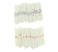 CVUTOVO Palos de Puntuación Mahjong Accesorios de Juego Salones Juego de Mahjong Profesional Palos de Apuestas Chinos Herramientas para Eventos Sociales Pack de 88 Piezas