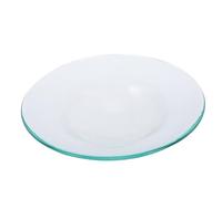 CVUTOVO Plato Transparente para Quemador de Cera de 8 Cm, Accesorio para Calentador Eléctrico de Aromaterapia, Repuesto para Lámpara de Fragancia Hogar