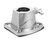 CVUTOVO Soporte para pata de tom de piso, base de percusión de metal resistente, base de repuesto para pata de batería para práctica en casa y presentaciones de batería de jazz