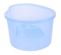 CVUTOVO Tanque de Tortugas de Plástico Rampa, Gran Capacidad, Fácil Cambio de Agua y Diseño Que Evita la Fuga de Tortugas para Reptiles